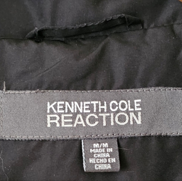 Kenneth Cole Reaction-Chevron Puffer Filled with Duck Down & Waterfowl Feathers﻿ - Picture 3 of 7